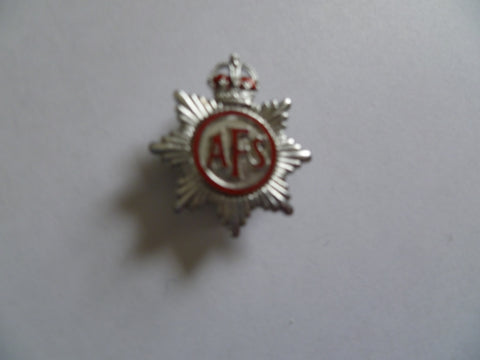 homefront lapel badge m/m AFS chromed