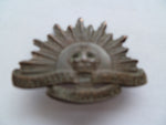 aust rising sun collar badge stokes