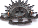 aust rising sun cap badge stokes maker