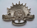 aust army cap badge 27th s/aust scottish m/m stokes