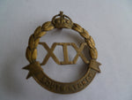 aust army cap badge 19th south sydney regt