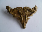 nz army cap badge 12th otago m/rifles unvoided style