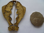 india ww1 1st brahmans officers pagri badge exc rare and good