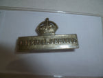 brit ww1 IMPERIAL SERVICE LAPEL badge scarce JR GAUNT MAKER marked