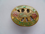 NZ homefront lapel badge CWI voided type m/m