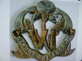 australia army ww2 cap badge 4th aust rifles