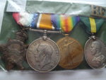 ww1 trio 14/15 and geo 5 eff lsgc medal engineers /norfolk