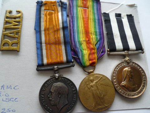 ww1 pair and st john l/s medal RAMC