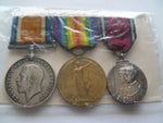 ww1 pair and 1935 jubilee medal ryl artillery