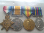 ww1 trio 14/15   to RFA and RAF and cd long service