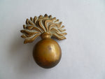 grenadier guards ww1/2 nco.s  cap badge all brass