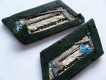 german ww2 army medical officers collar tab pair nice cond