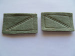 aust ww2 PAIR colour patches 6th div ex cond