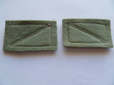 aust ww2 PAIR colour patches 6th div ex cond