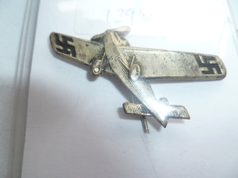 german ww2 lapel pin german plane