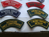 aust army ww2 lot 10 diff titles