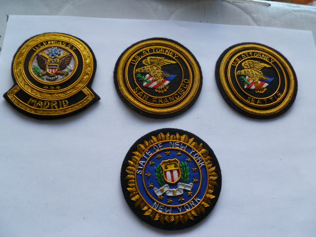 usa bullion legal/law related patches – Militaria Shop